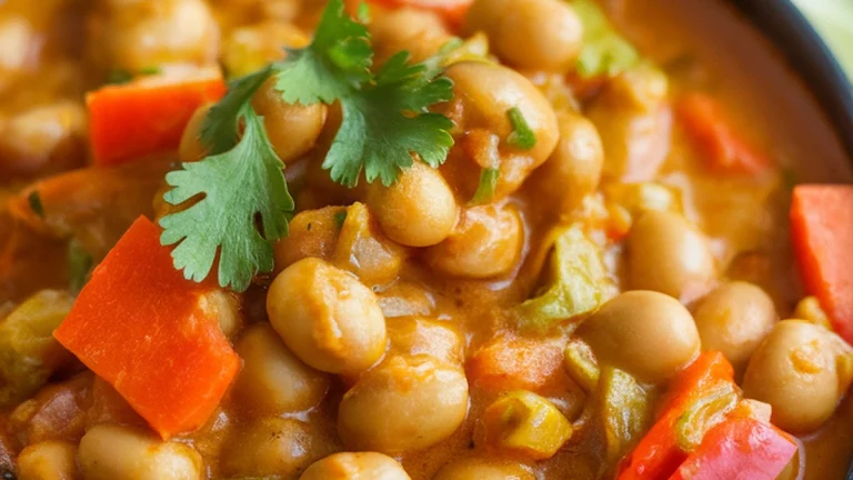 Coconut Curry Mung Bean Bowl - Featured