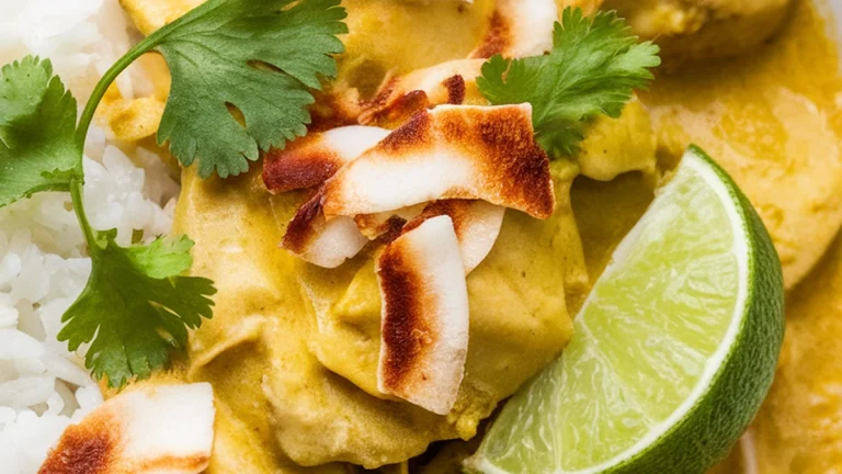 Coconut Lime Chicken Curry - Featured