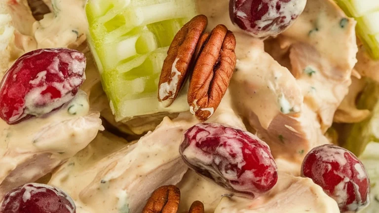 Cranberry Pecan Chicken Salad - Featured