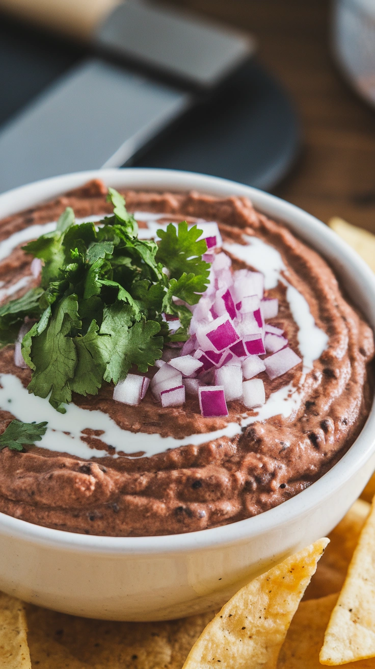 Creamy Black Bean Dip