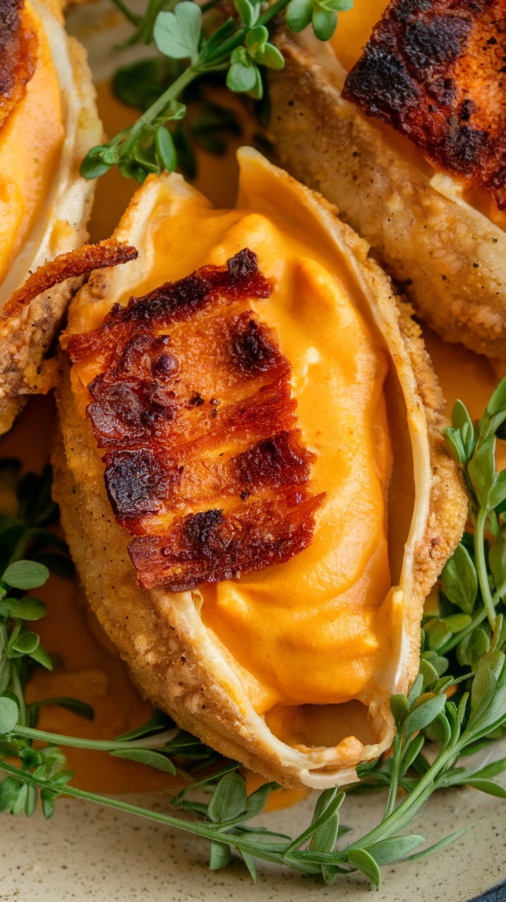 Creamy Butternut Squash Chicken Shells