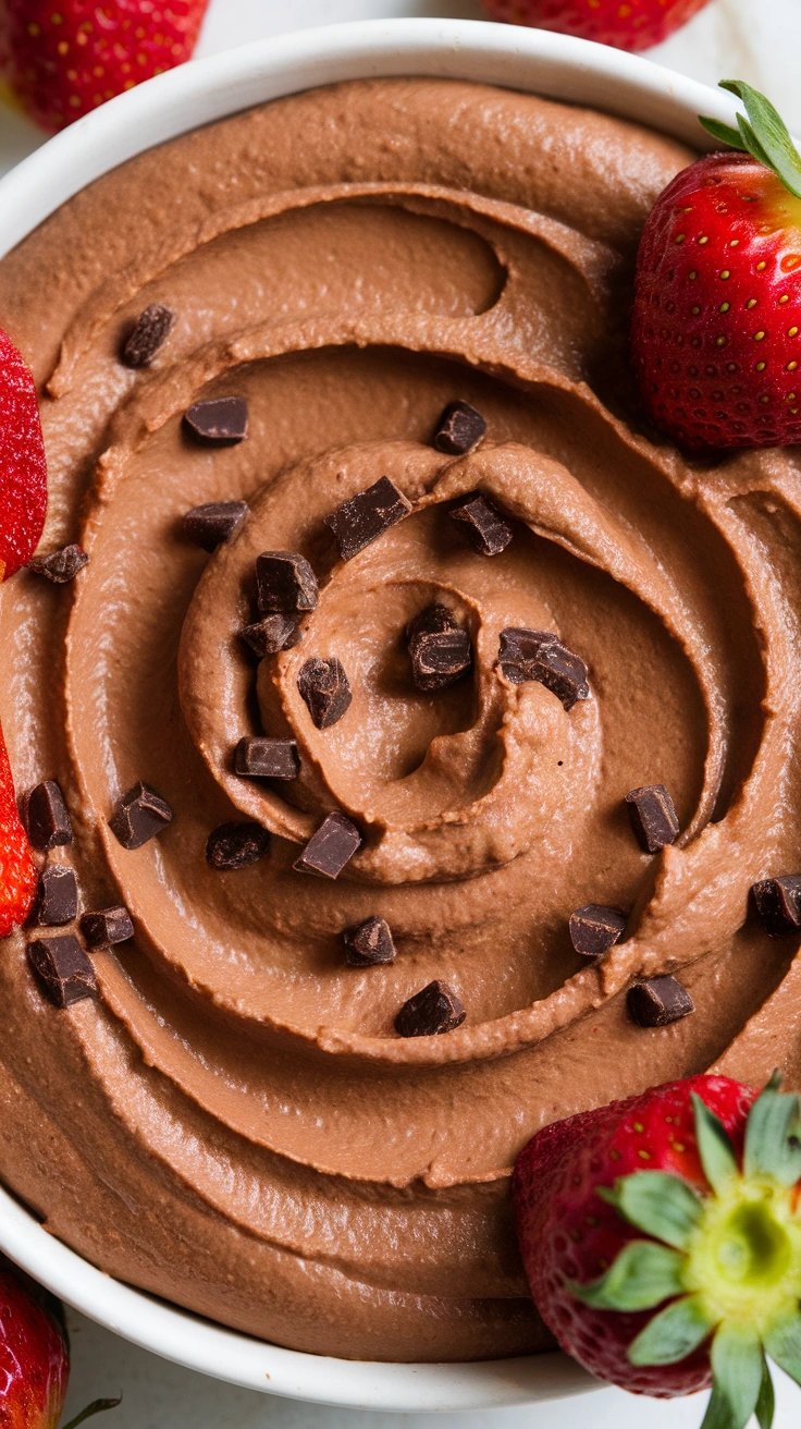 Creamy Chocolate Hummus Dip