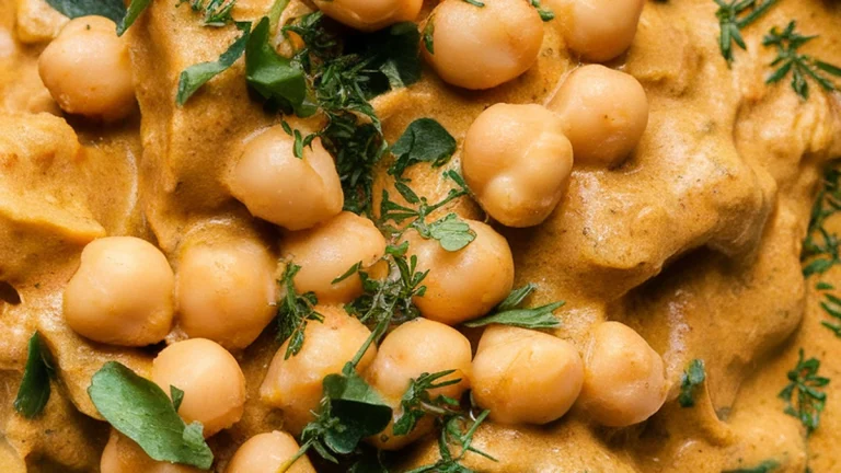 Creamy Coconut Chickpea Curry - Featured