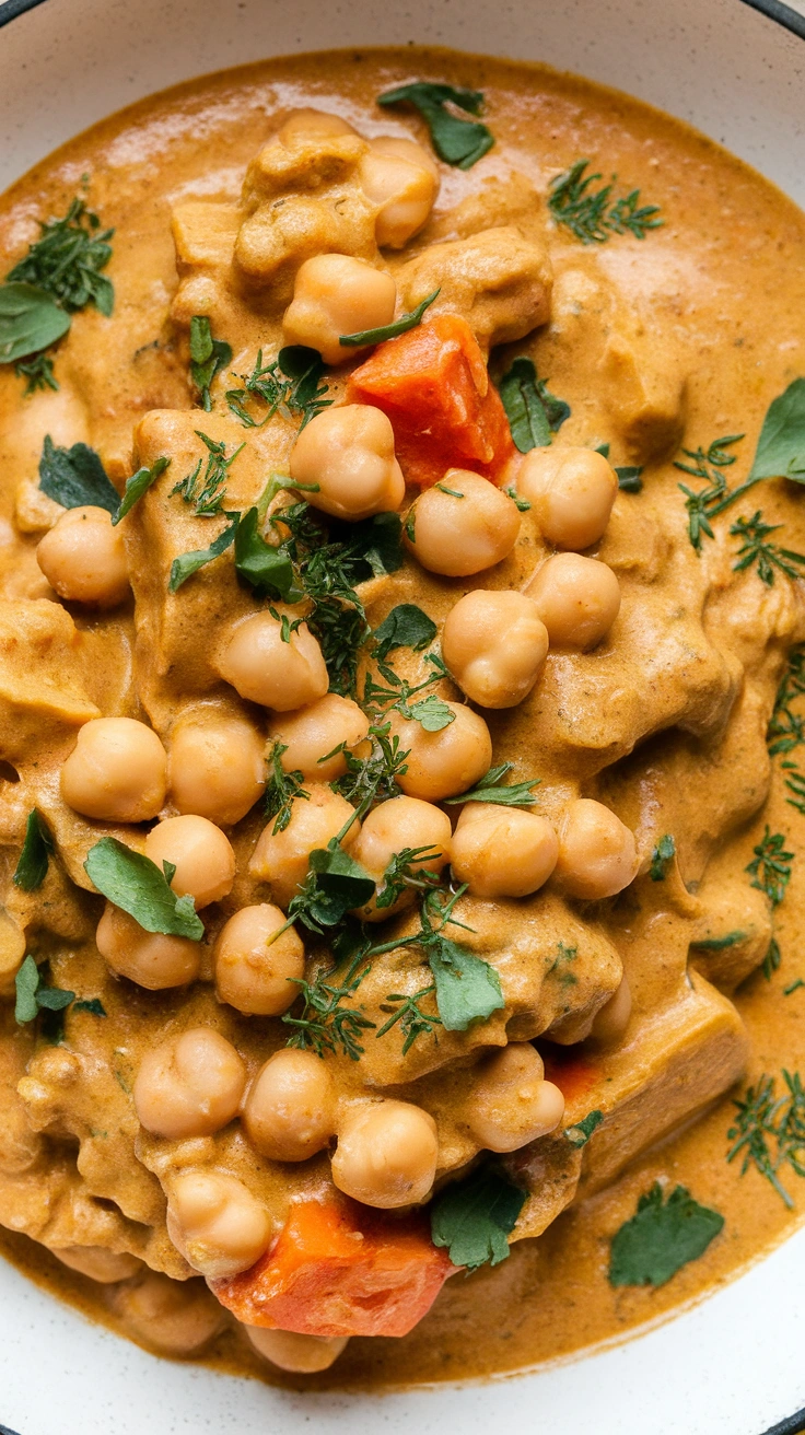 Creamy Coconut Chickpea Curry