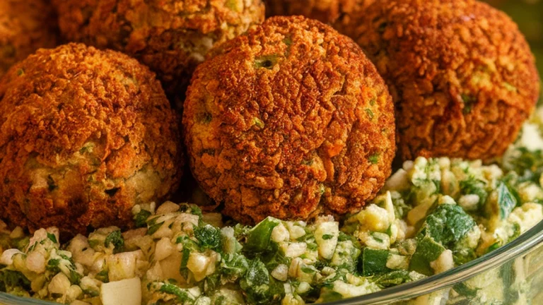 Crispy Falafel & Tabbouleh Bowl - Featured