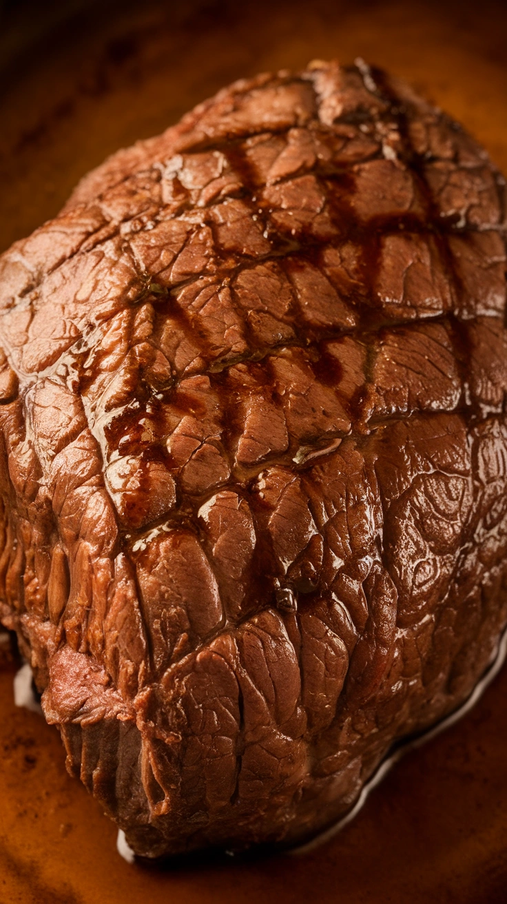 Crock Pot Balsamic Roast Beef