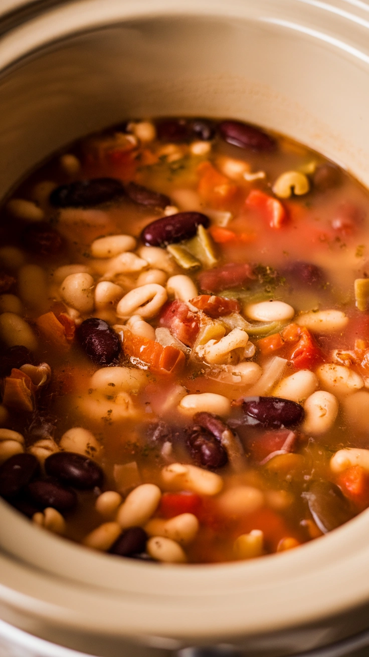 Crock Pot Minestrone Soup