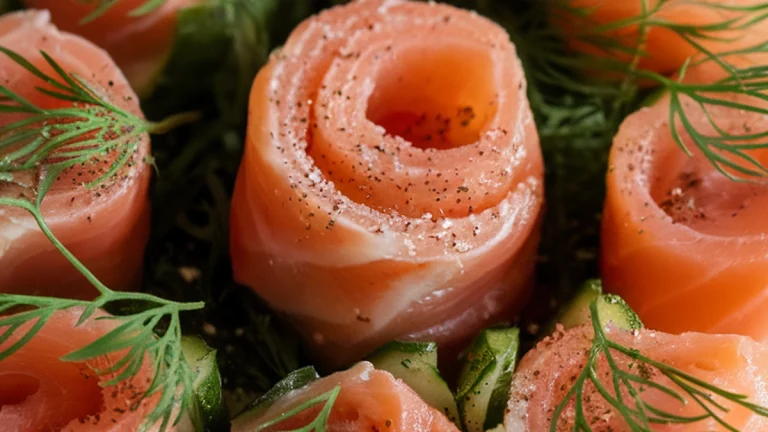 Cucumber Smoked Salmon Bites - Featured