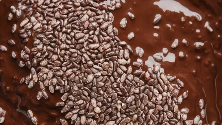 Dark Chocolate Chia Seed Pudding - Featured