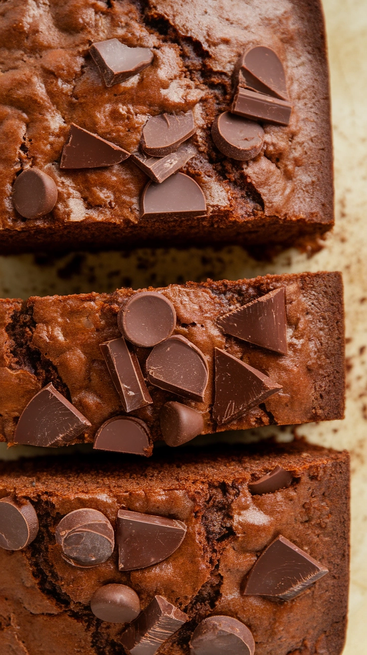 Double Chocolate Zucchini Bread