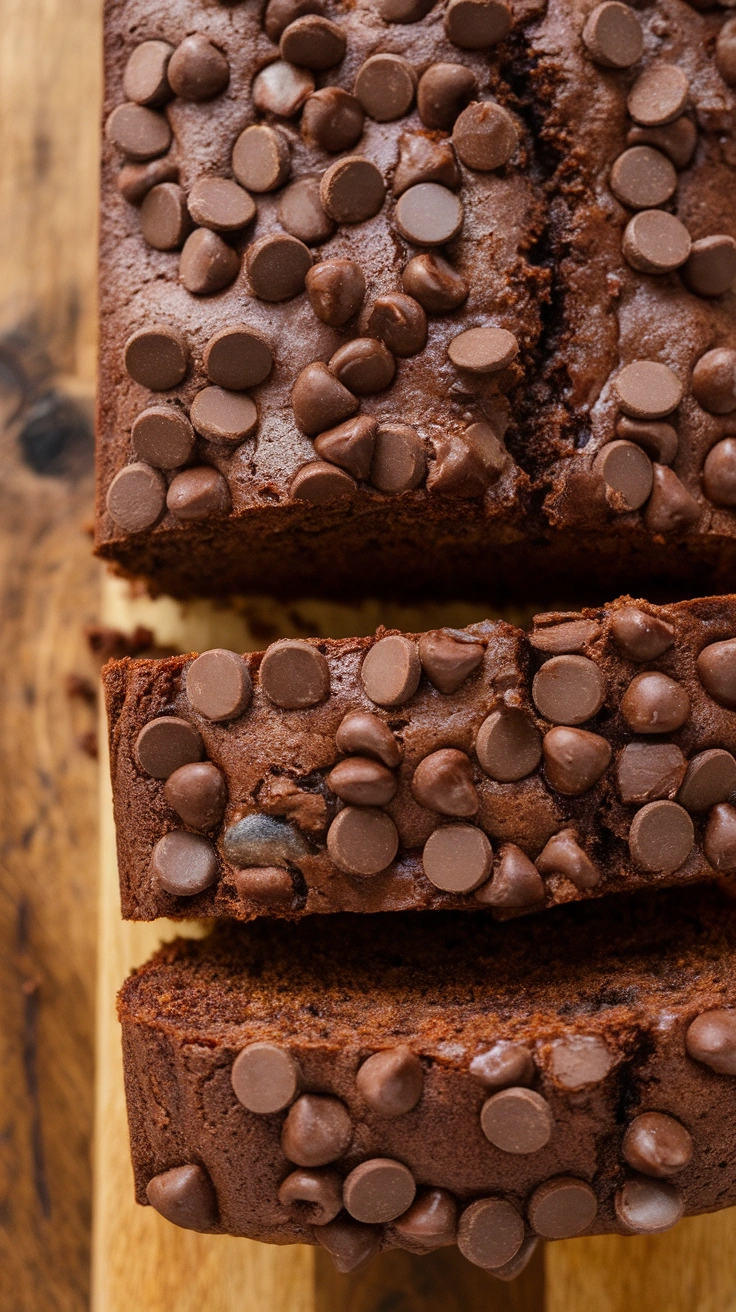 Double Chocolate Zucchini Loaf