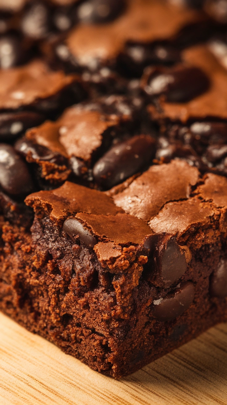 Flourless Black Bean Brownies