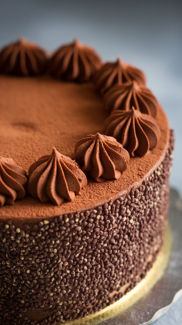 Flourless Chocolate Quinoa Cake