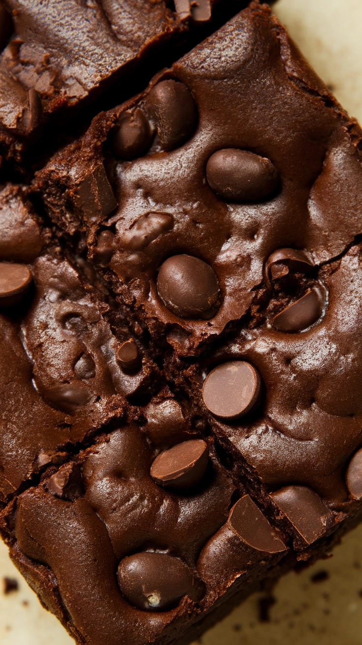 Fudgy Black Bean Brownies