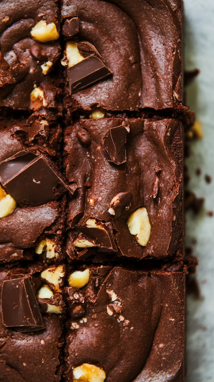 Fudgy Black Bean Brownies