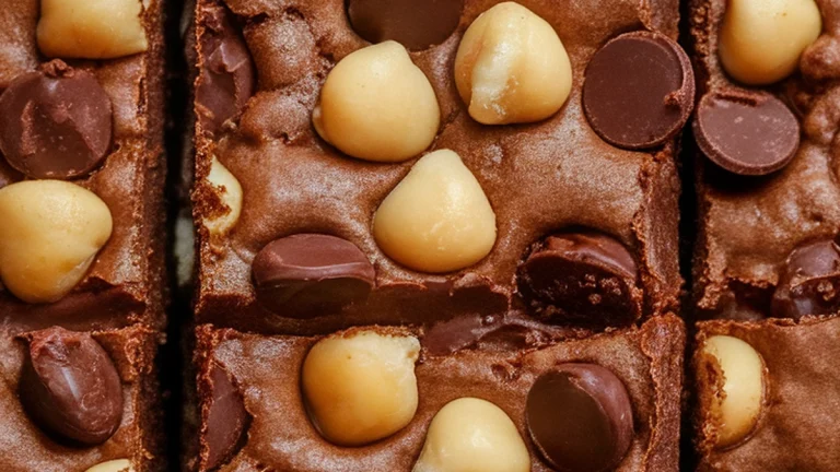 Fudgy Chickpea Chocolate Blondies - Featured