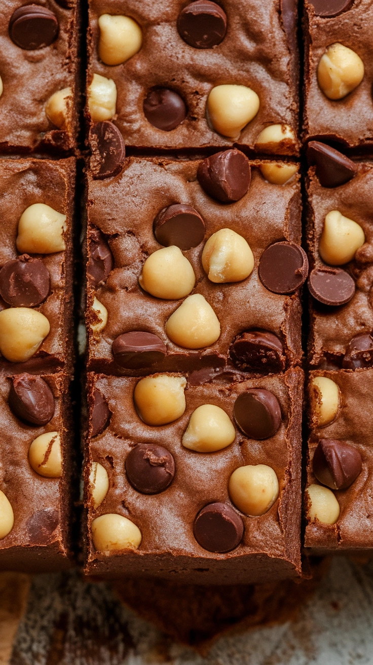 Fudgy Chickpea Chocolate Blondies