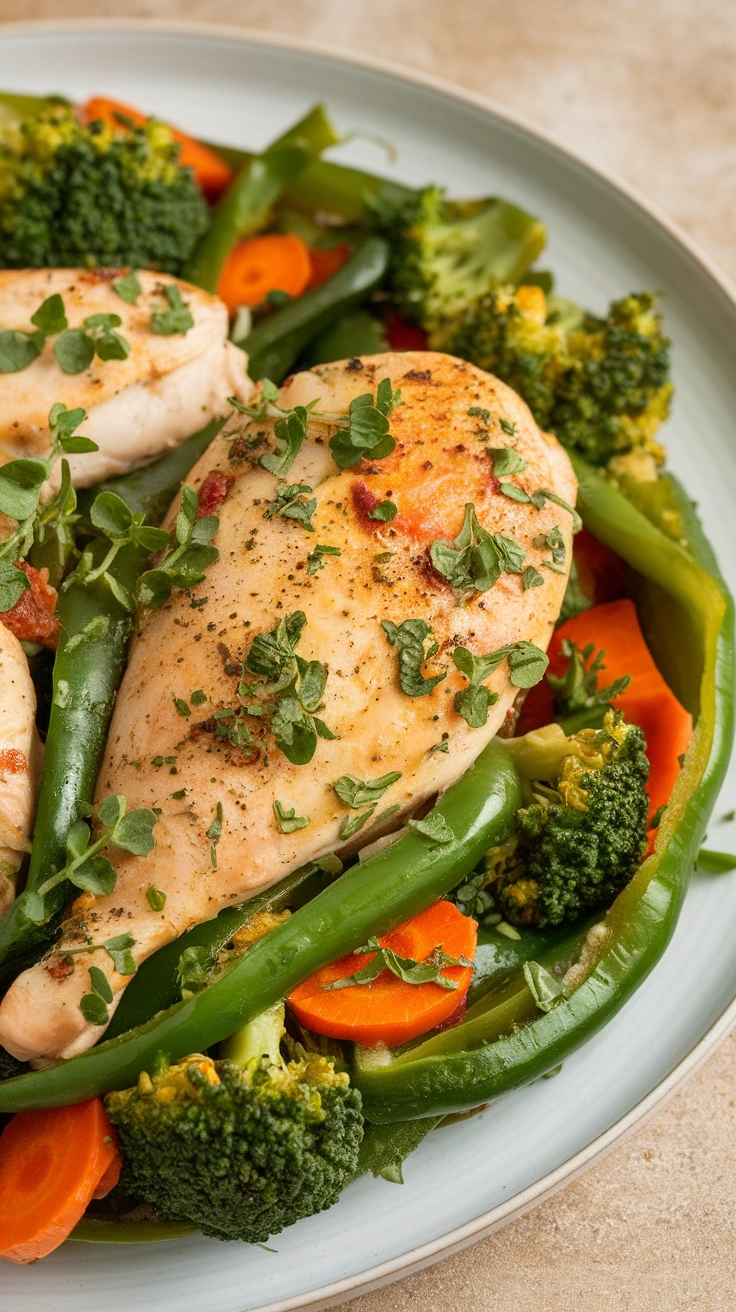 Garden Vegetable Chicken Primavera