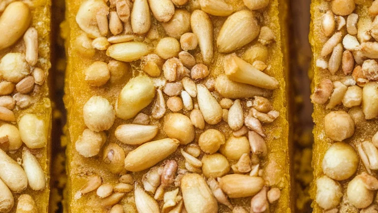 Golden Turmeric Ginger Bars - Featured