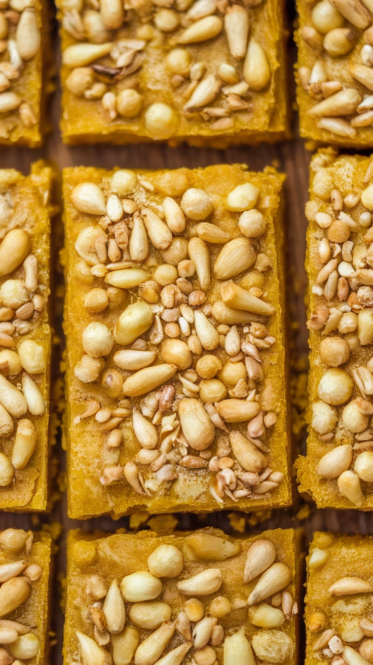 Golden Turmeric Ginger Bars