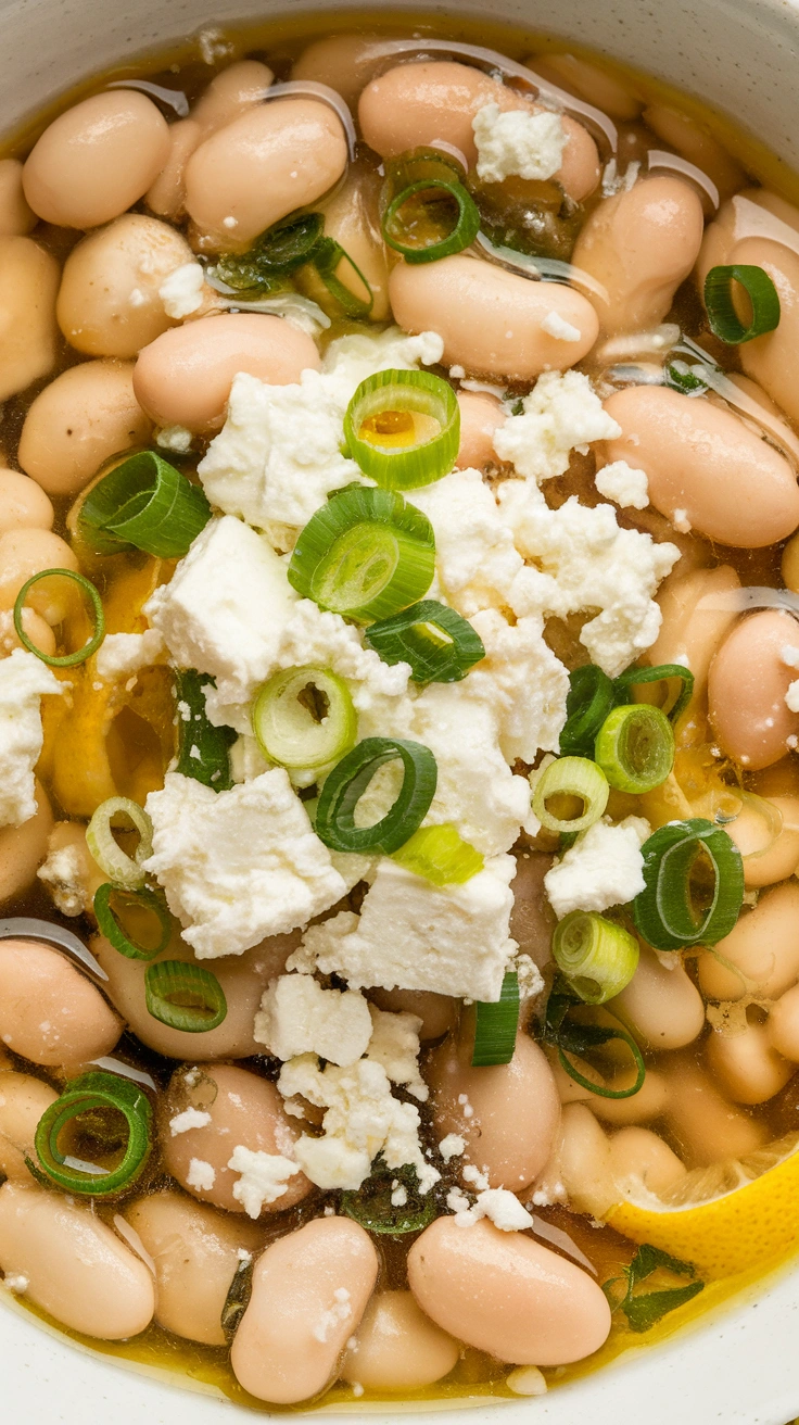Greek Lemon White Bean Bowl
