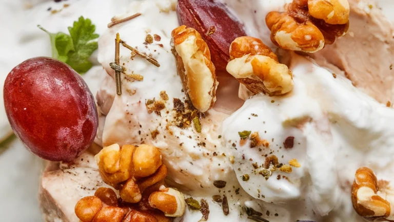 Greek Yogurt and Grape Chicken Salad - Featured