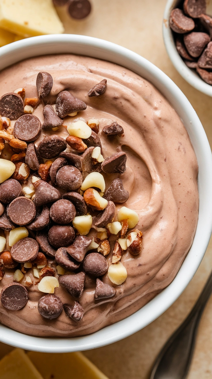 Greek Yogurt Chocolate Protein Dip