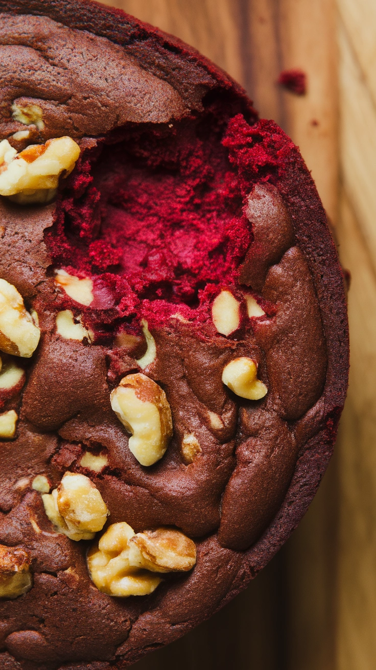 Healthy Chocolate Beet Brownies