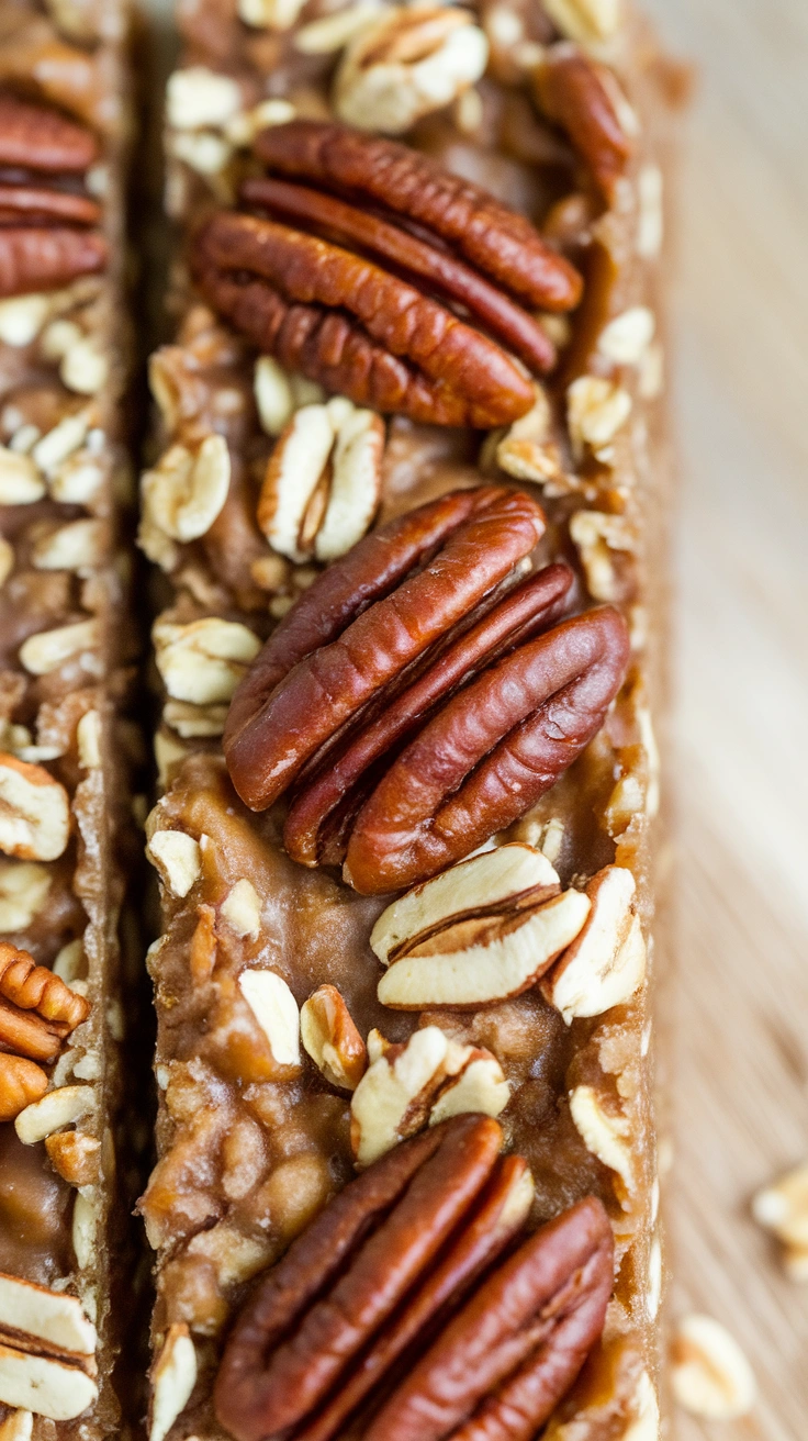 Healthy Pecan Date Bars