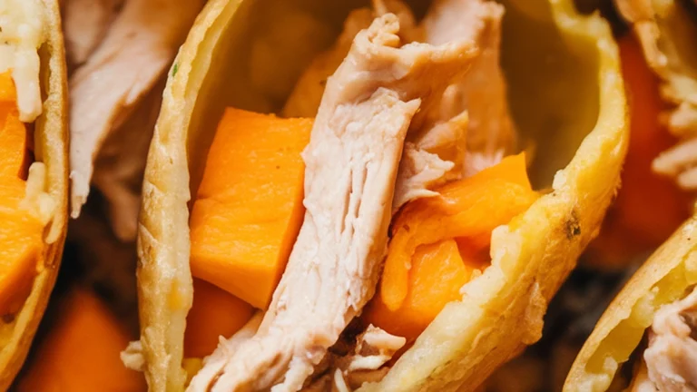 Hidden Veggie Butternut Squash Chicken Shells - Featured