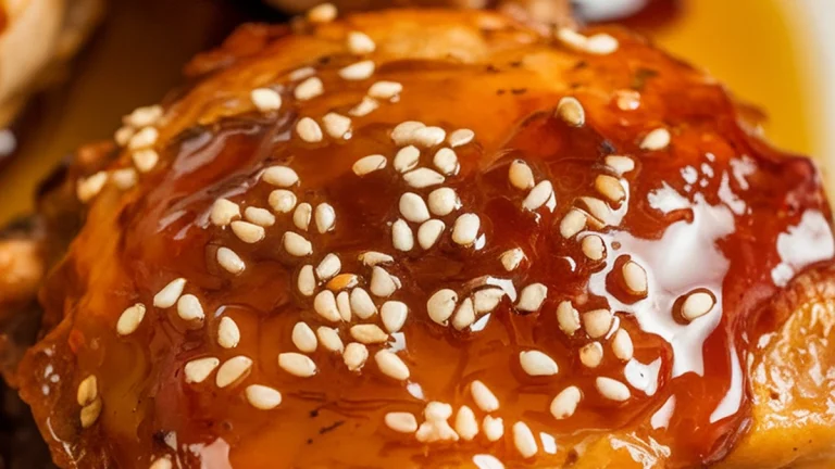 Honey Soy Glazed Chicken Thighs - Featured