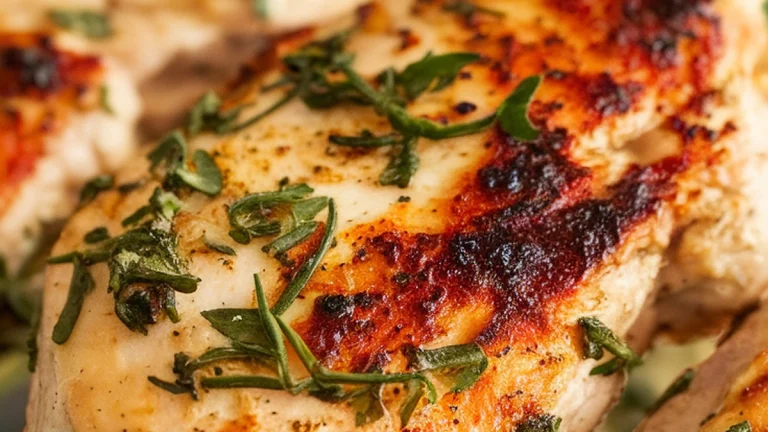 Lemon Garlic Herb Grilled Chicken - Featured