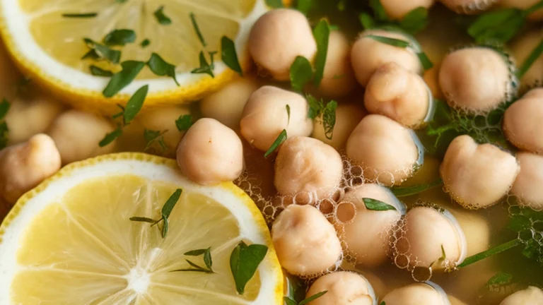 Lemon Herb Chickpea Soup - Featured