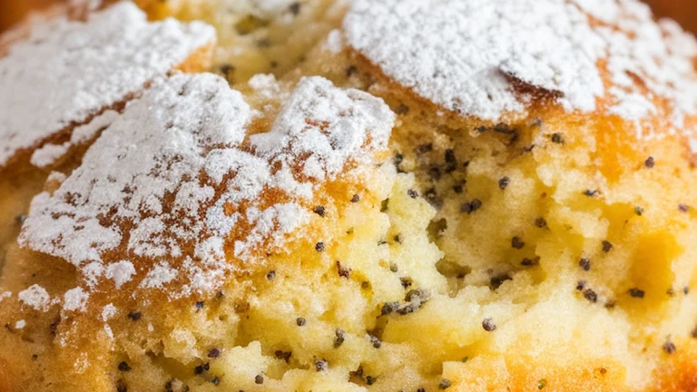 Lemon Poppy Seed Almond Flour Muffins - Featured