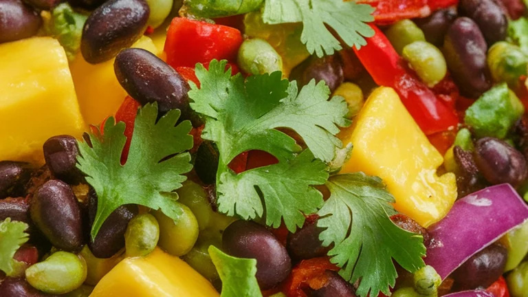 Mango and Black Bean Salad - Featured