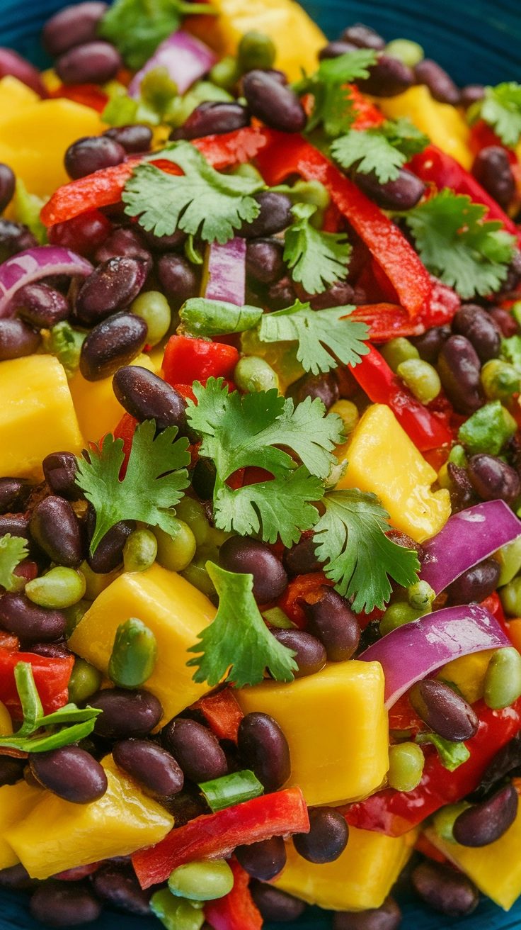 Mango and Black Bean Salad
