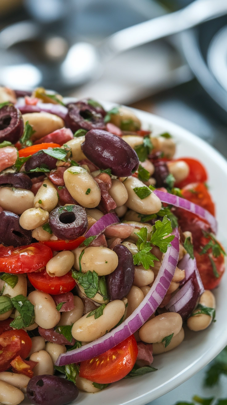 Mediterranean Kidney Bean Salad