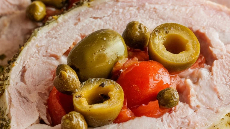 Mediterranean Stuffed Chicken Breast - Featured