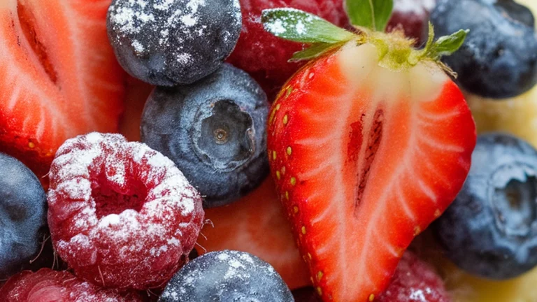 Mixed Berry Breakfast Polenta - Featured