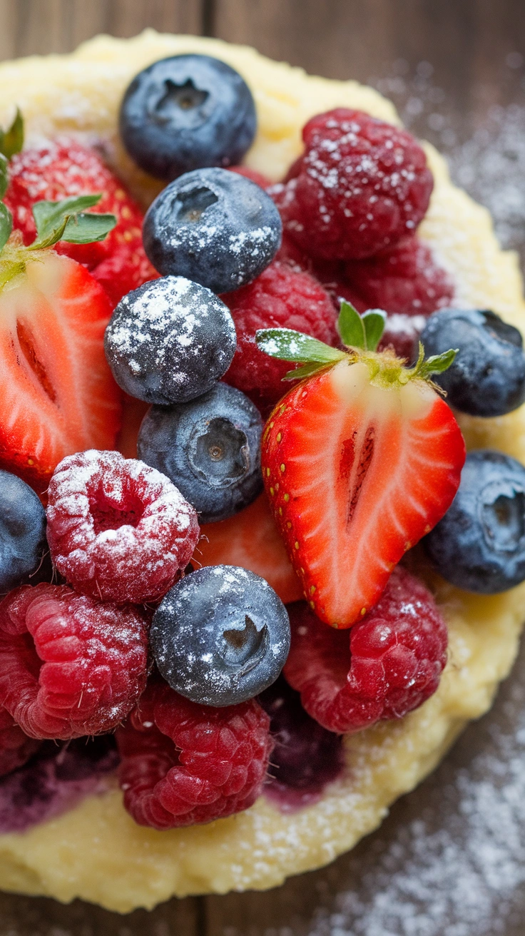 Mixed Berry Breakfast Polenta