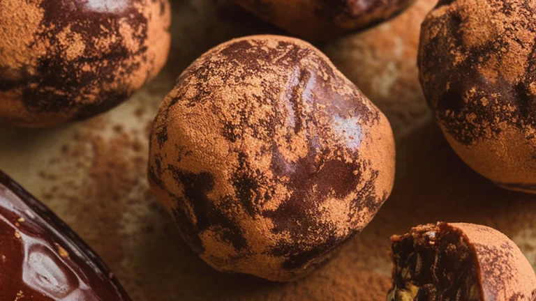 No-Bake Cacao and Date Energy Bites
