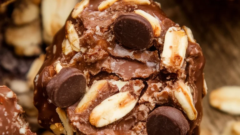 No-Bake Chocolate Oat Energy Bites - Featured