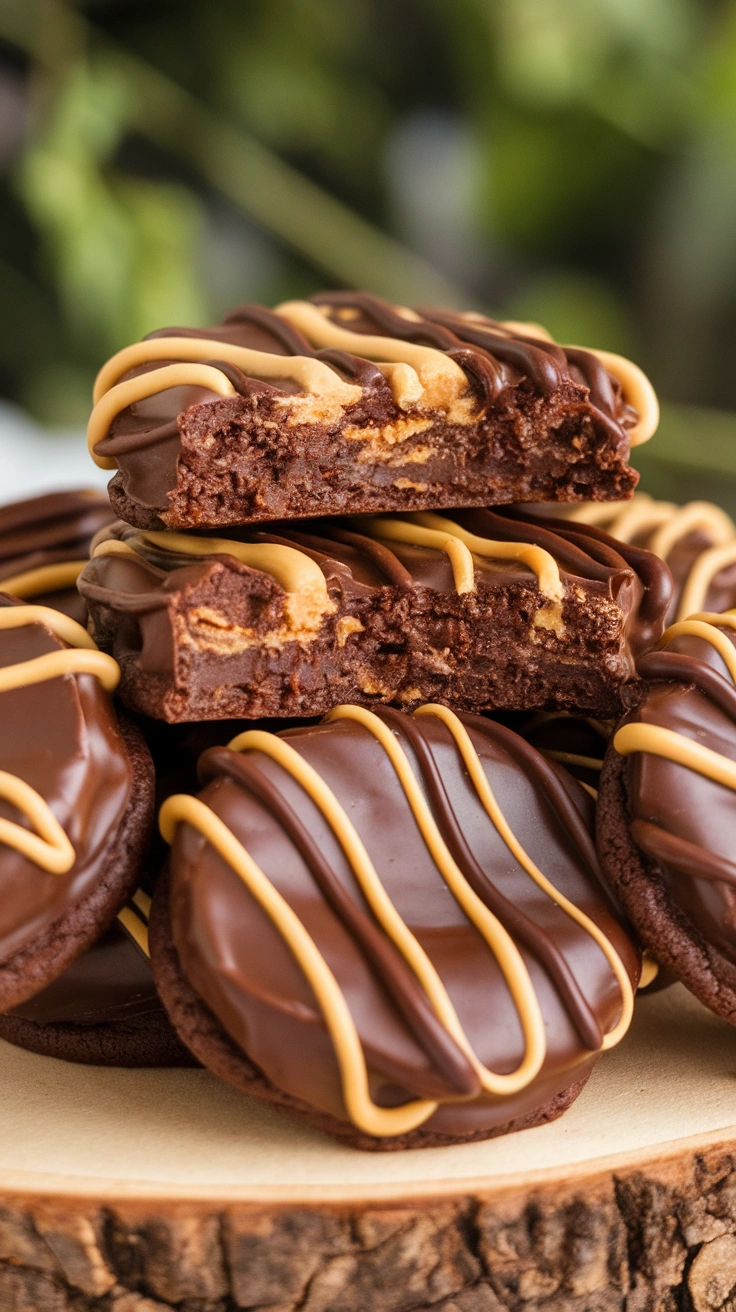 No-Bake Chocolate Peanut Butter Cookies