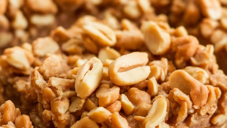 No-Bake Peanut Butter Oat Bars - Featured