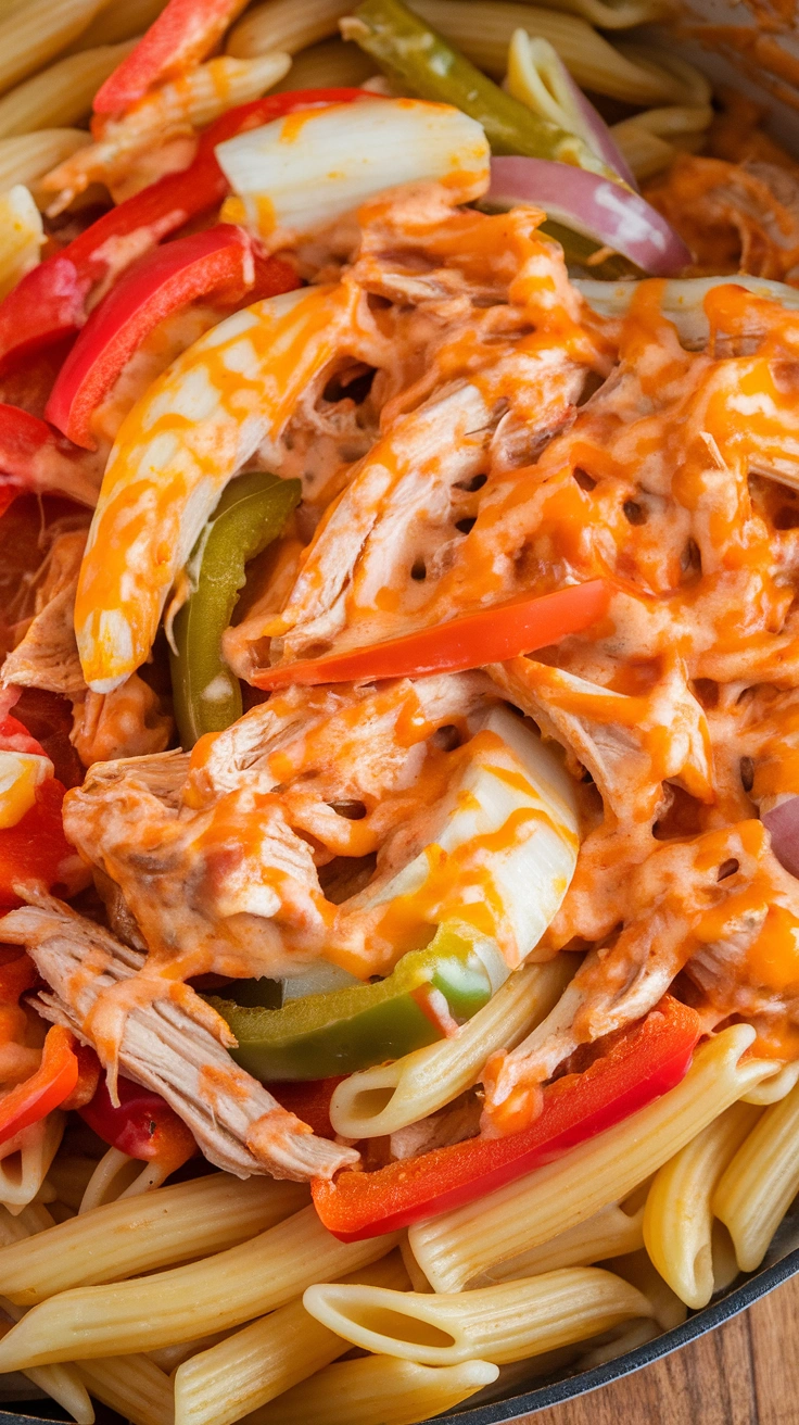 One-Pot Chicken Fajita Pasta