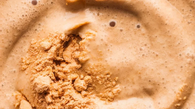 Peanut Butter Protein Smoothie - Featured