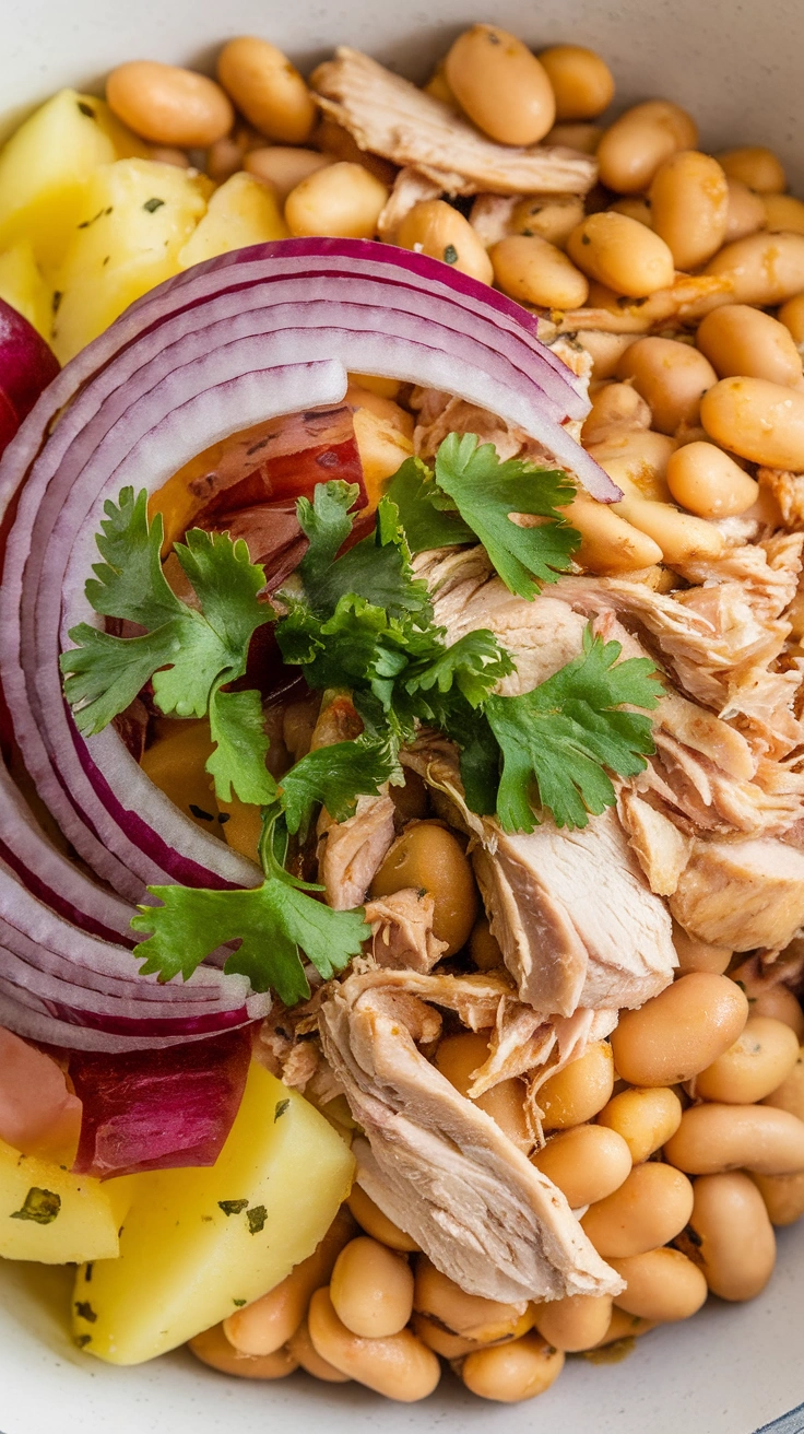 Peruvian Canary Bean & Chicken Bowl