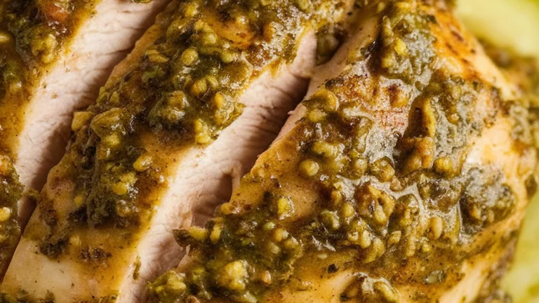 Pesto Chicken and Zucchini - Featured