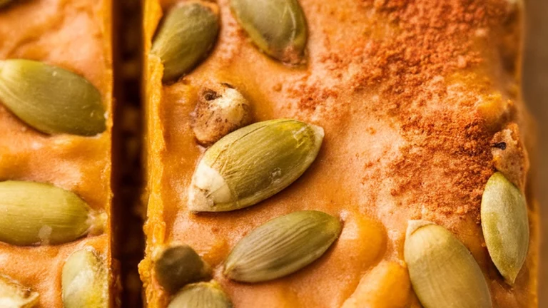 Pumpkin Seed and Spice Bars - Featured