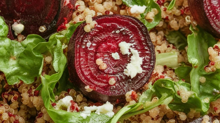 Quinoa and Roasted Beet Salad - Featured